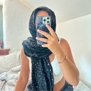 Rhinestone pashmina